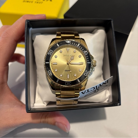 Invicta Diver Men's Watch - 42mm Gold